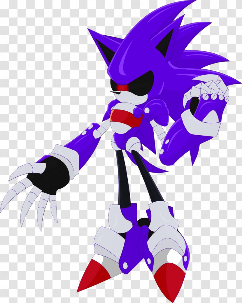 Sonic X-treme Mecha Mephiles The Dark Drive-In - Silhouette Transparent PNG