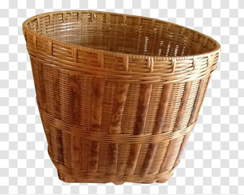 Wicker Basket Wood Hamper Rattan - Exquisite Bamboo Baskets Transparent PNG