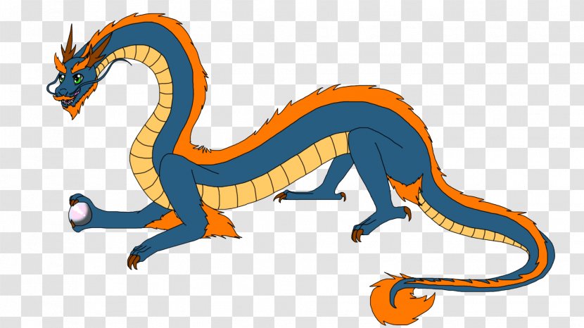 Velociraptor Dragon Line Clip Art - Mythical Creature Transparent PNG