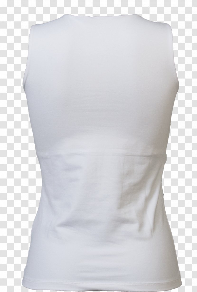 Sleeveless Shirt T-shirt Shoulder Outerwear - Cartoon - Orange Cross Transparent PNG