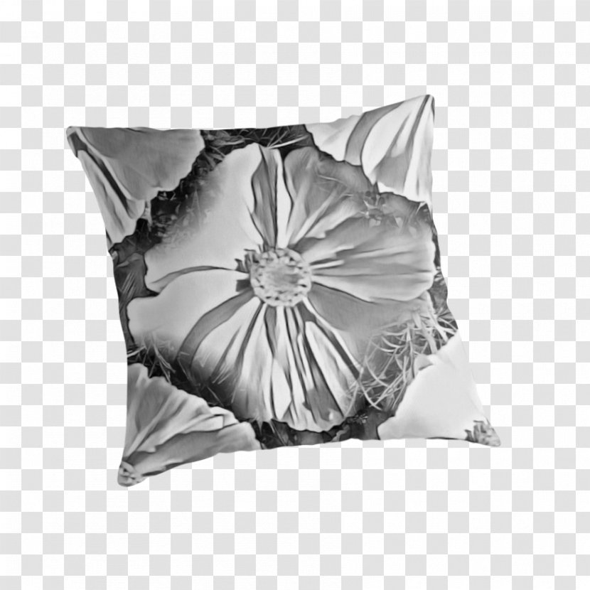 Throw Pillows Cushion White Flower - Pillow Transparent PNG