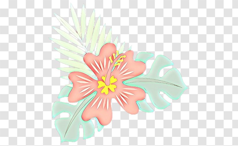 Floral Flower Background - Design - Wildflower Mallow Family Transparent PNG