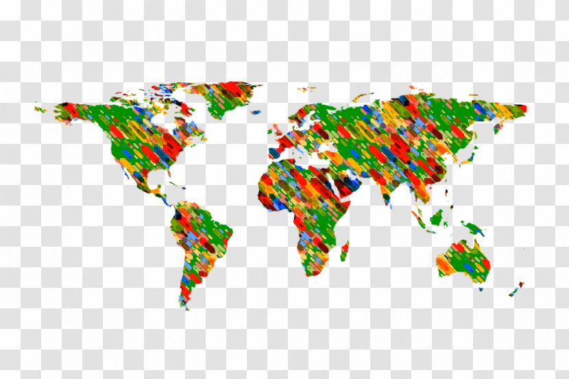 World Map Globe - Black Transparent PNG