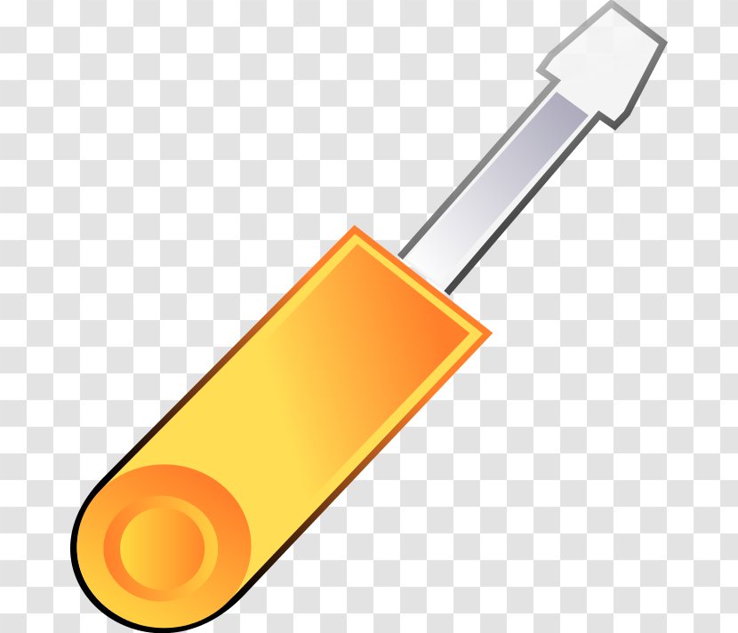 Screwdriver Paper Clip Art - Metal Transparent PNG