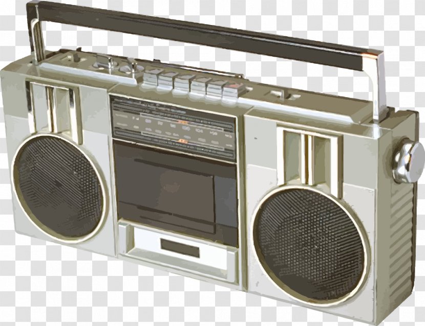 Radio Vecteur Boombox U6536u97f3u673a - Media Player - Vector Transparent PNG