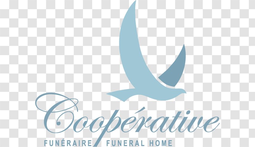 Cooperative Funeral Home Funeraire Dowling Logo - Blue - Ontario Transparent PNG