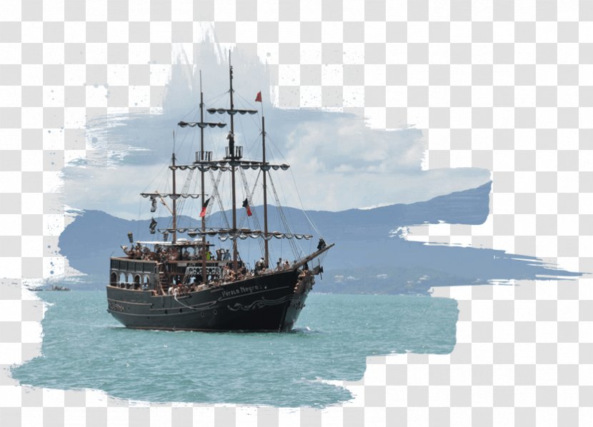 Barque Caravel Brigantine Boat Schooner - Carrack Transparent PNG