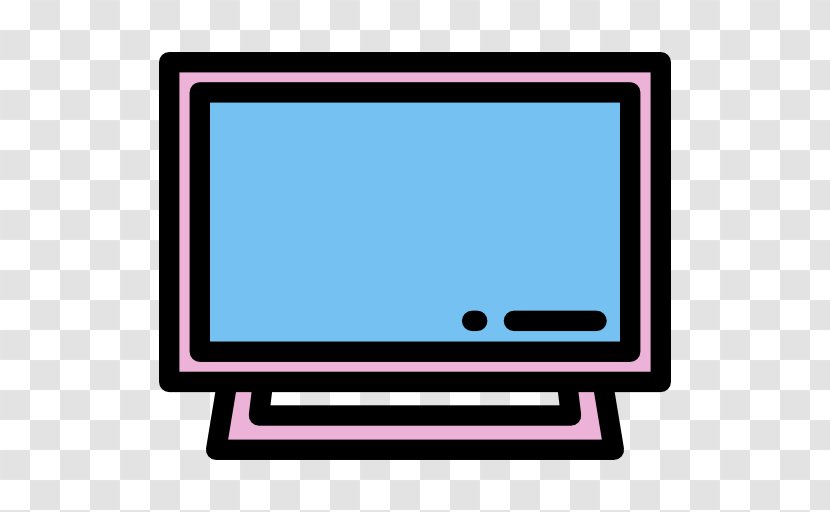 Television Set Computer Monitor Icon - Display Device - TV Transparent PNG
