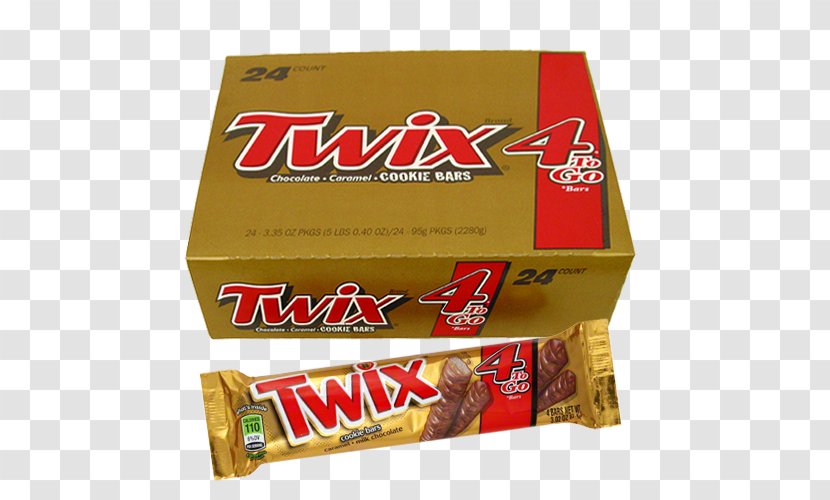 Chocolate Bar Twix Milk White - Ingredient Transparent PNG