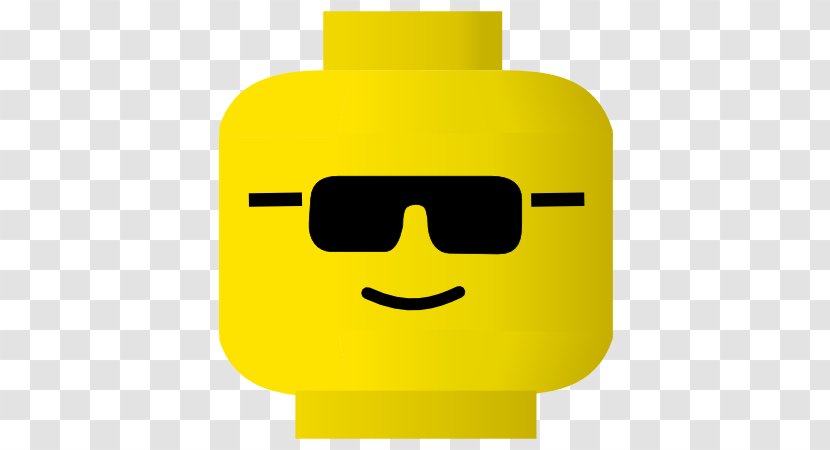 LEGO Smiley Wood Library Association Central Emoticon Clip Art - Wink - Sunglasses Face Cliparts Transparent PNG
