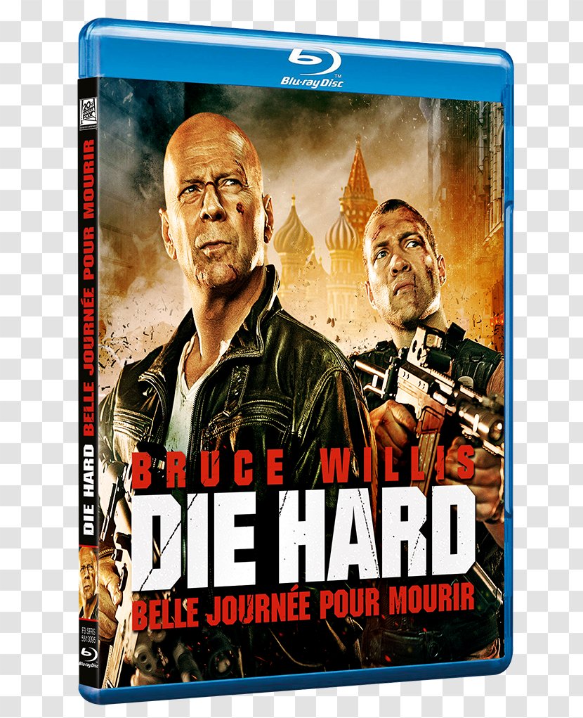 Bruce Willis A Good Day To Die Hard John McClane Blu-ray Disc Film Series - Bluray - Dvd Transparent PNG