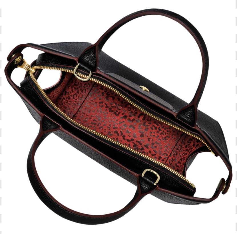 Handbag Zipper Leather Snap Fastener - Longchamp Pliage Transparent PNG