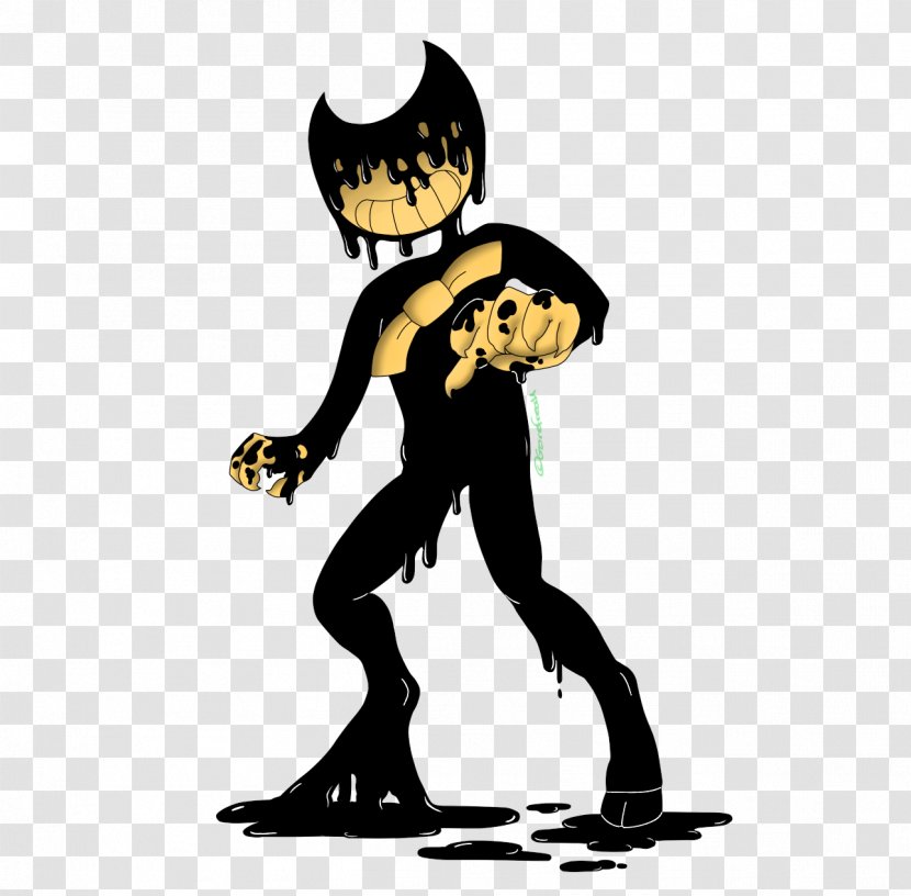 Bendy And The Ink Machine Drawing Image Fan Art Transparent PNG