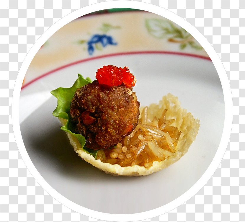 Vegetarian Cuisine Asian Meatball Recipe Food - Parmigiano Transparent PNG