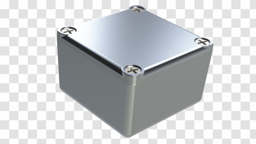 Electrical Enclosure Aluminium Electronics Extrusion Metal - Hardware - Box Transparent PNG