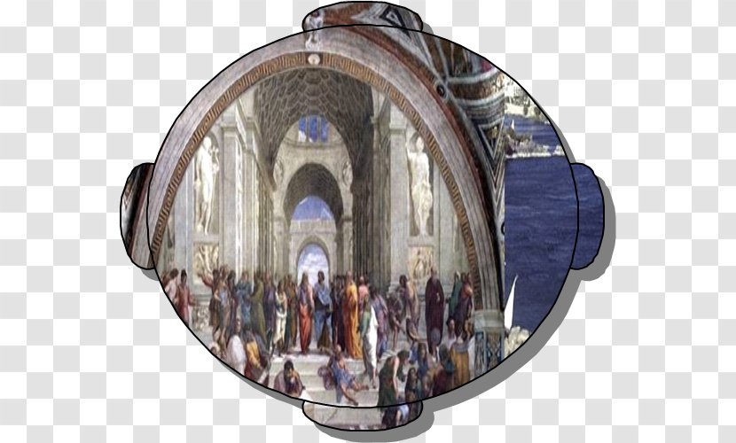 The School Of Athens Ancient Greece Raphael Rooms Parnassus Cardinal And Theological Virtues - Vatican Museums Transparent PNG