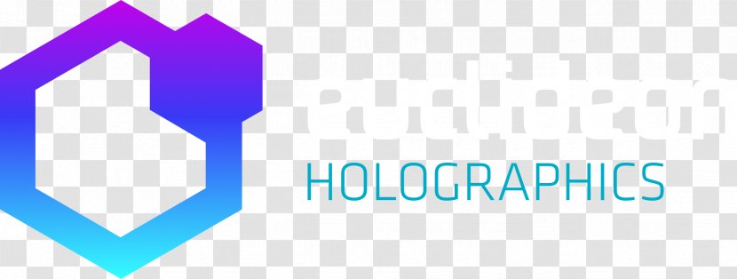 Logo Brand Organization Line - Azure - Holographic Ocean Transparent PNG