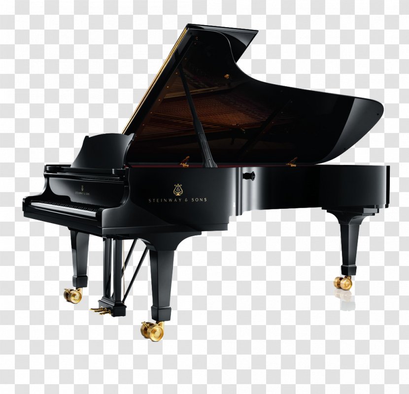 Steinway & Sons Grand Piano D-274 Musical Instrument - Tree - Black Transparent PNG
