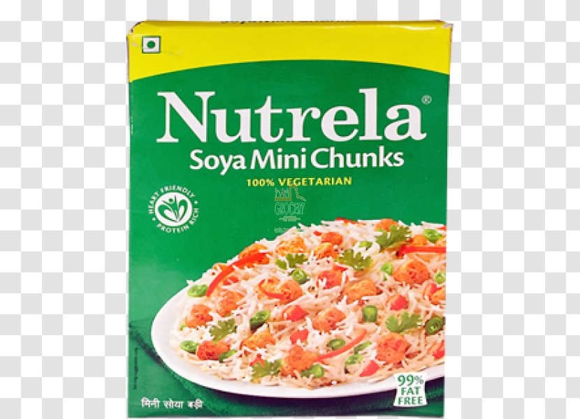 Vegetarian Cuisine Textured Vegetable Protein Soybean Soy Food - Grocery Store - Soya ChunkS Transparent PNG