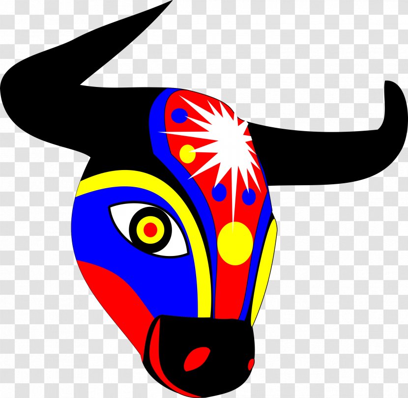 Barranquilla's Carnival Mask Handicraft - Party - Bull Transparent PNG