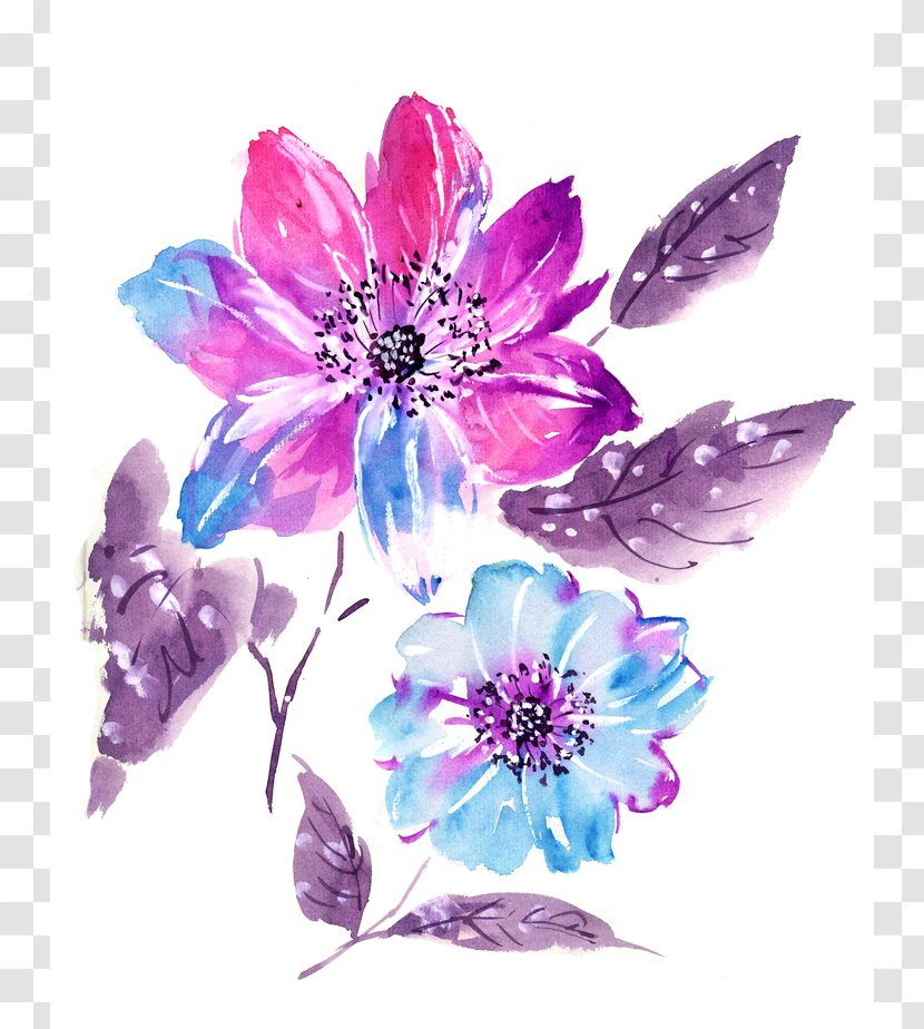 Flower Violet Lavender - Flowering Plant Transparent PNG