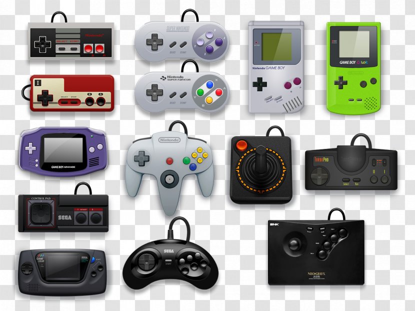 Game Controllers Video Consoles Boy Directory Clip Art - Neo Geo - Gamepad Transparent PNG