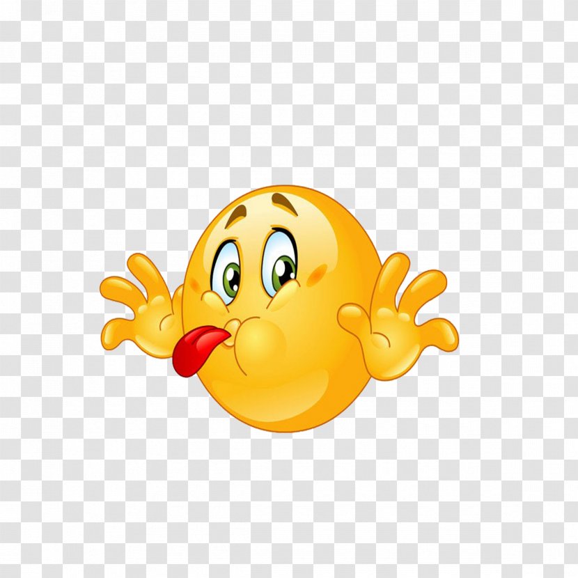Emoji Emoticon Smiley Joke WhatsApp - Cute Face Tongue Transparent PNG