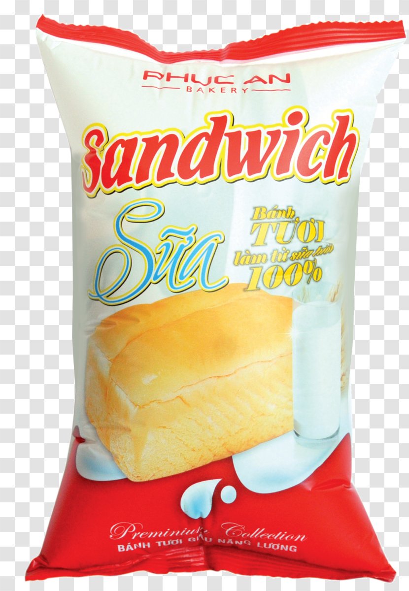 Sandwich Potato Chip Bakery Custard Milk - Sour Cream - Banh Mi Transparent PNG
