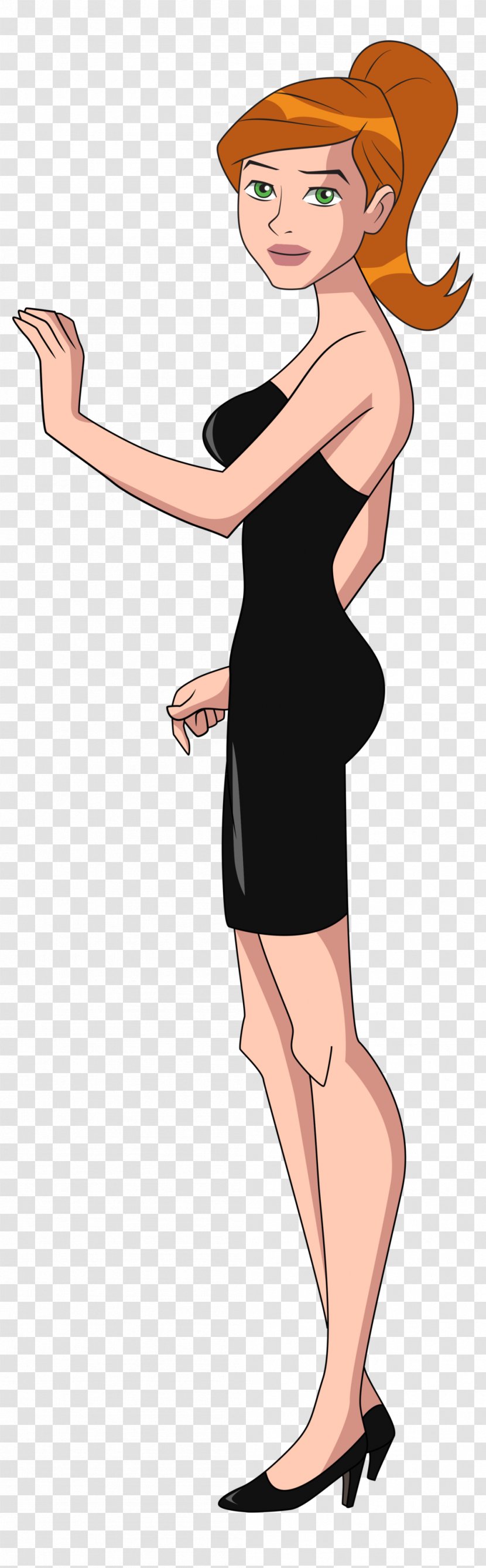 Ben 10 Gwen Tennyson Cartoon Network Studios - Watercolor Transparent PNG