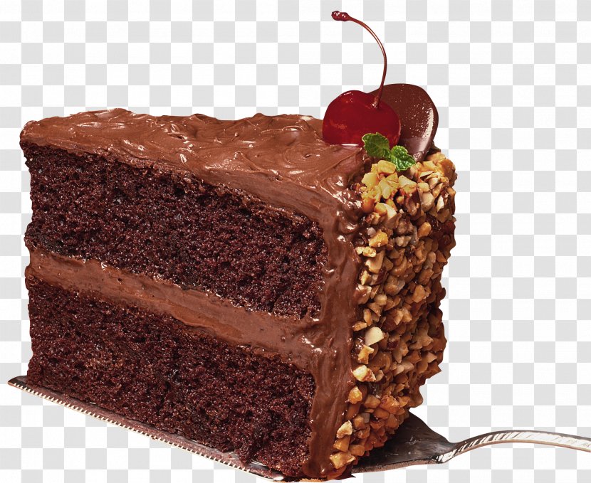 German Chocolate Cake Red Velvet Birthday Icing - Flourless - Slice Of Picture Transparent PNG