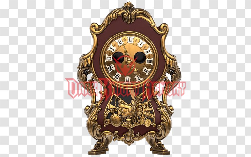 Beauty And The Beast Belle Cogsworth Mrs. Potts - Wall Clock Transparent PNG