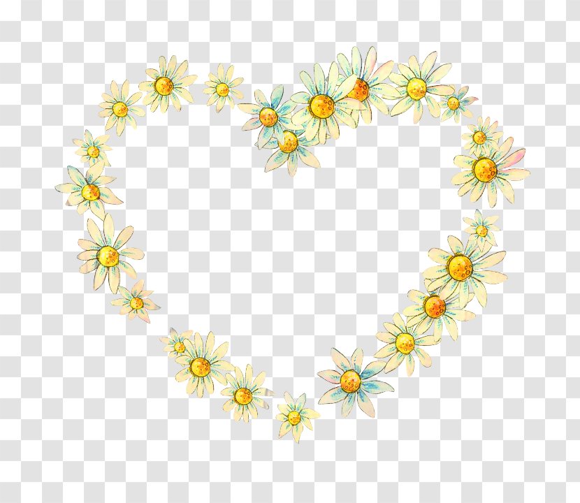 Floral Design Yellow Pattern Line - Wildflower Transparent PNG