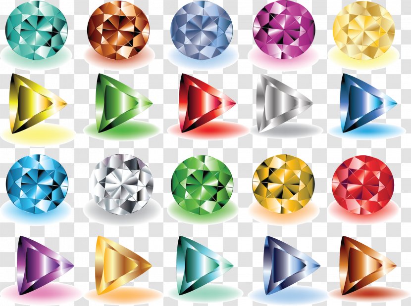 Euclidean Vector Diamond Gemstone Clip Art - Carat Transparent PNG