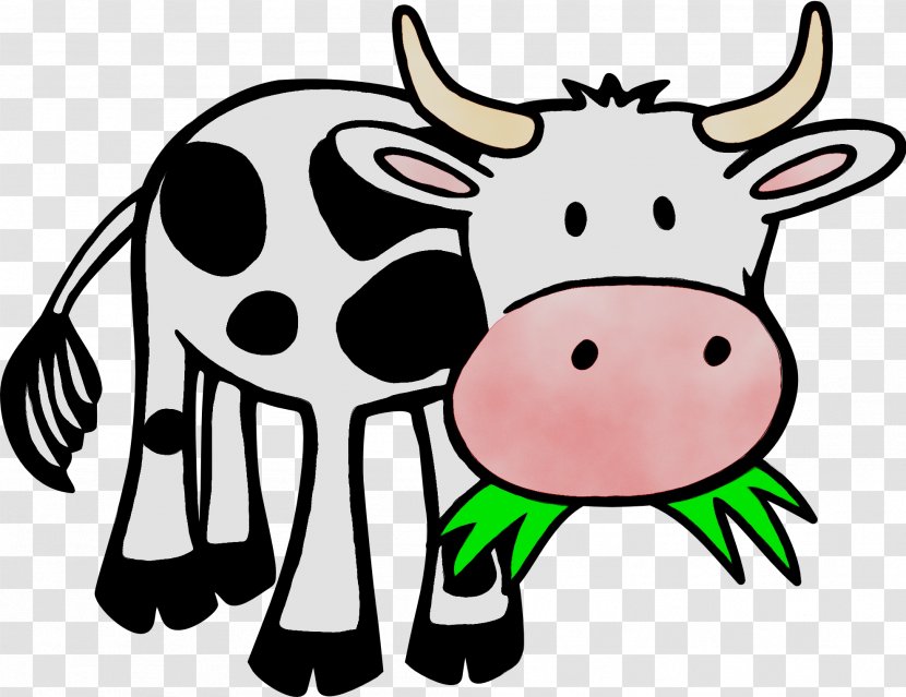 Cattle Clip Art Farm Openclipart Livestock - Dairy Cow - Working Animal Transparent PNG
