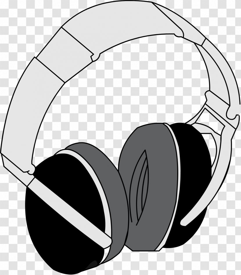 Headphones Earphone Clip Art - Headset - Object Mayhem Transparent PNG