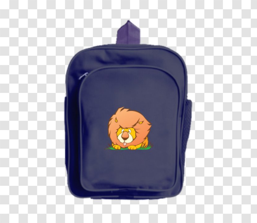 Bag Lion Purple Cartoon Transparent PNG