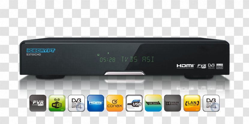 High-definition Television DVB-S2 Tuner Digital Video Broadcasting - Linux Transparent PNG