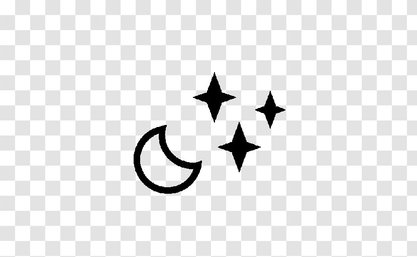 Star And Crescent Moon Symbol Lunar Phase Transparent PNG