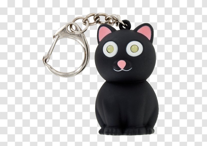 Key Chains Plastic Cat Keyring - Keychain Transparent PNG