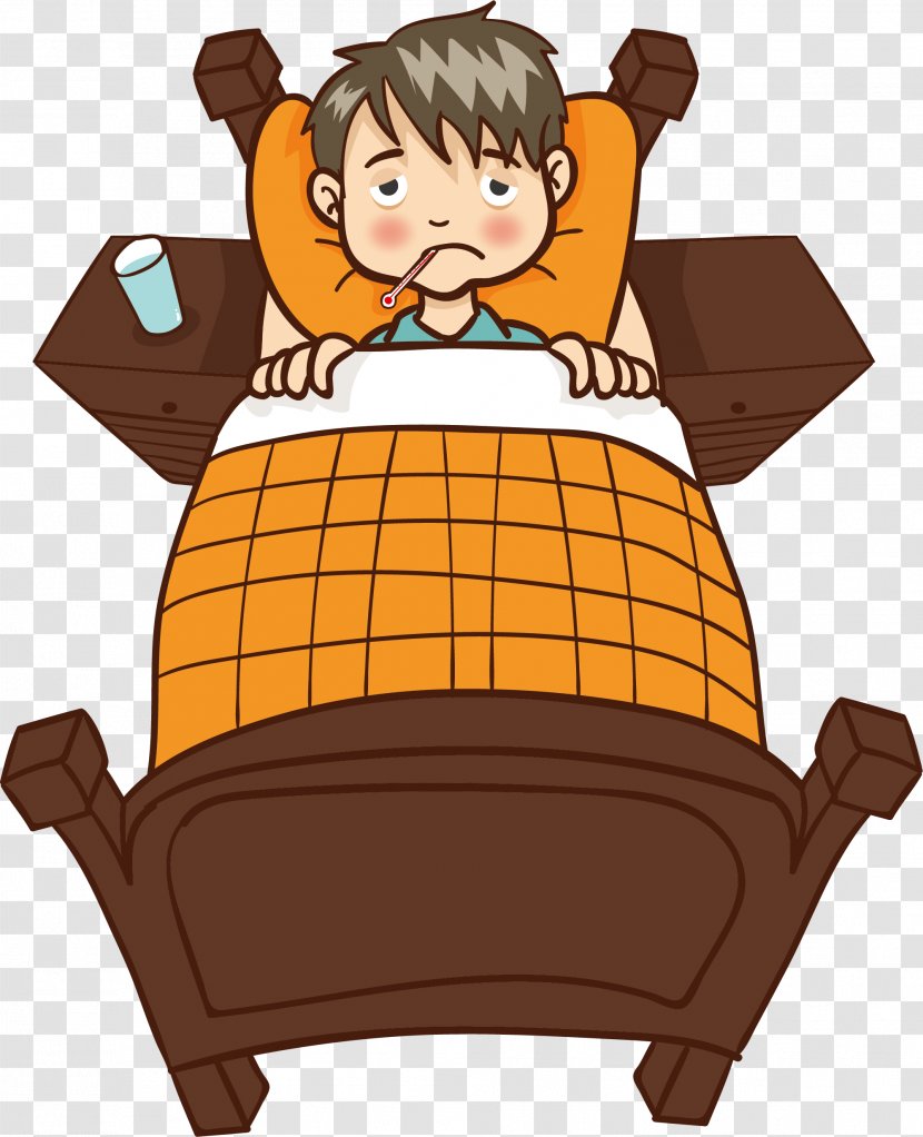 Child - Furniture - Body Temperature Sick Boy Transparent PNG