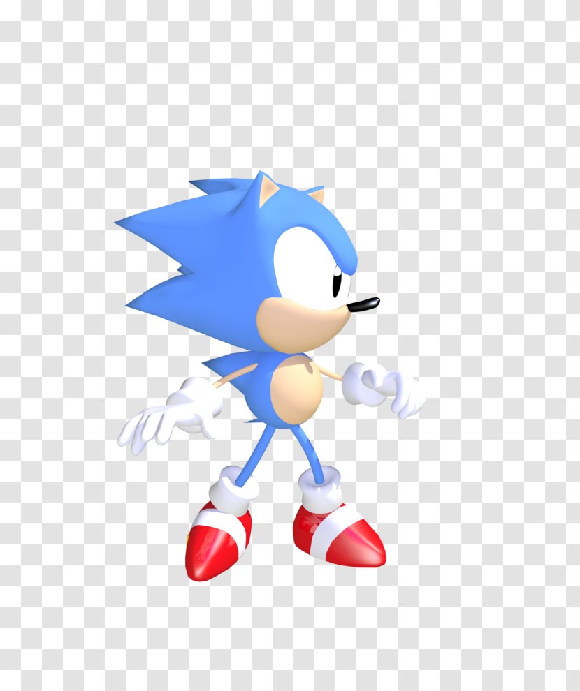 Sonic The Hedgehog Rendering Sega Art Game - Deviantart Transparent PNG