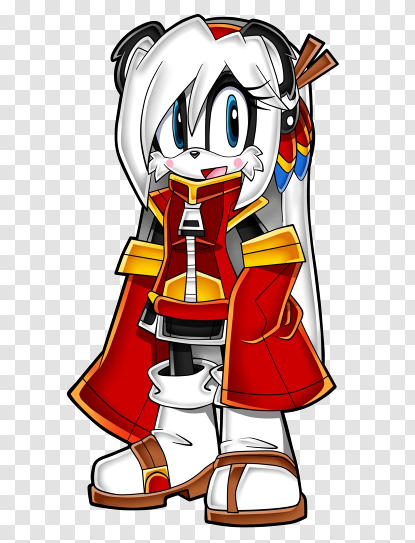 Giant Panda Red Sonic Drive-In Fan Art - Fictional Character - Clothing Transparent PNG