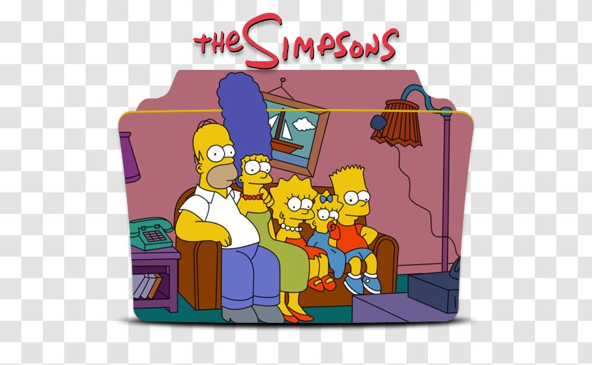 Homer Simpson Bart Couch Television Living Room - Interior Design Services - The Simpsons Transparent PNG