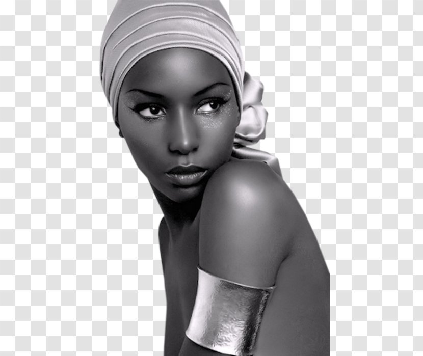 Sub-Saharan Africa Black African American Dark Skin Woman - Model Transparent PNG