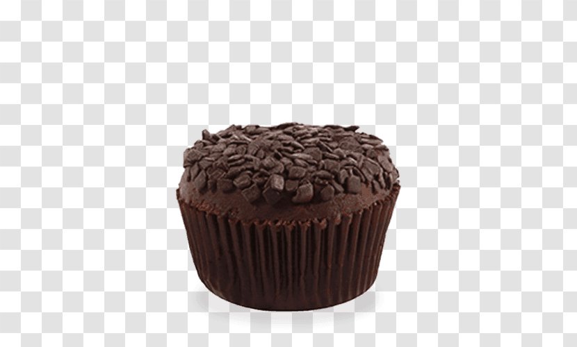Cupcake Snack Cake Chocolate Ganache Truffle - Muffin Transparent PNG