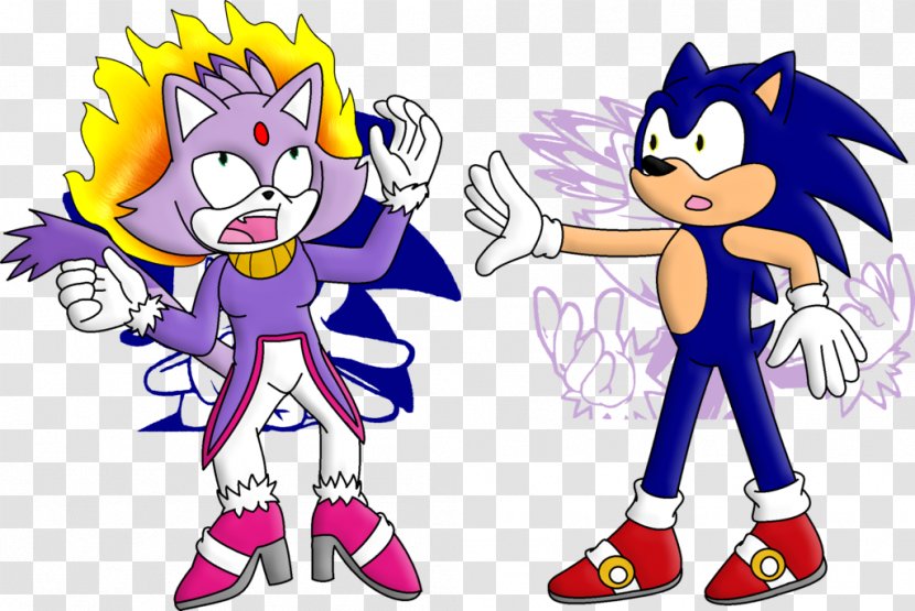Amy Rose Body Swap Sonic Chaos Blaze The Cat - Heart Transparent PNG