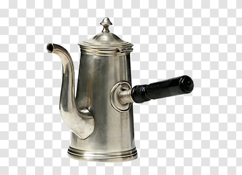 Coffee Kettle Household Goods - Furniture - Retro Silver Transparent PNG