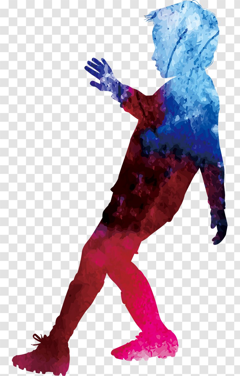 Football Silhouette Sport - Poster - Boy Silhouettes Transparent PNG