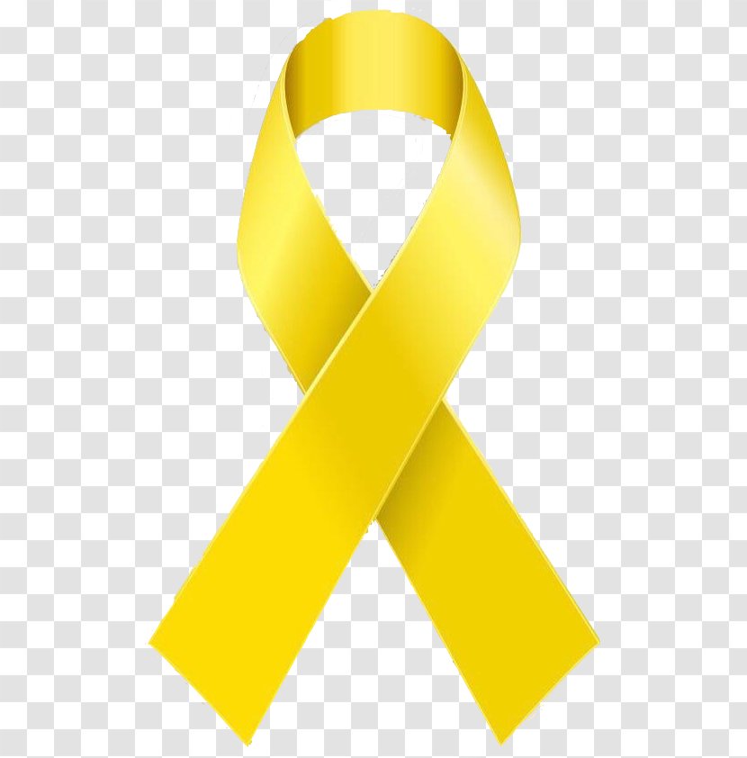Ewing's Sarcoma Servicios De Salud Morelos Cancer Bone Tumor - Yellow - Ribbon Transparent PNG