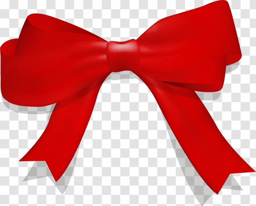 Bow Tie - Red - Embellishment Transparent PNG